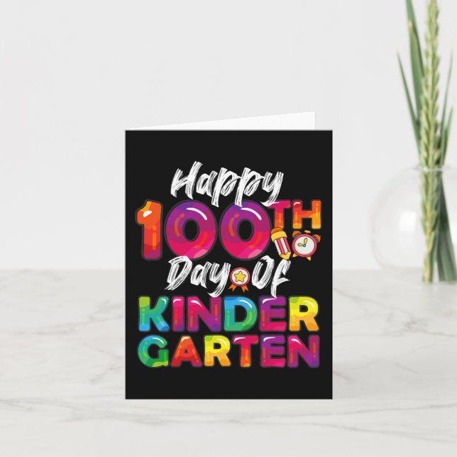 Carte 100 Jours Tous Étudiants Professeur Joyeux 100E Jo (Devant)