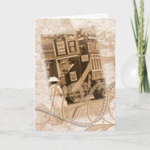 Carte 100e anniversaire - Vintage, Nostalgie, Retro Birt
