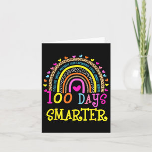 Carte 100e Jour De L'École Enseignant 100 Jours Smarter