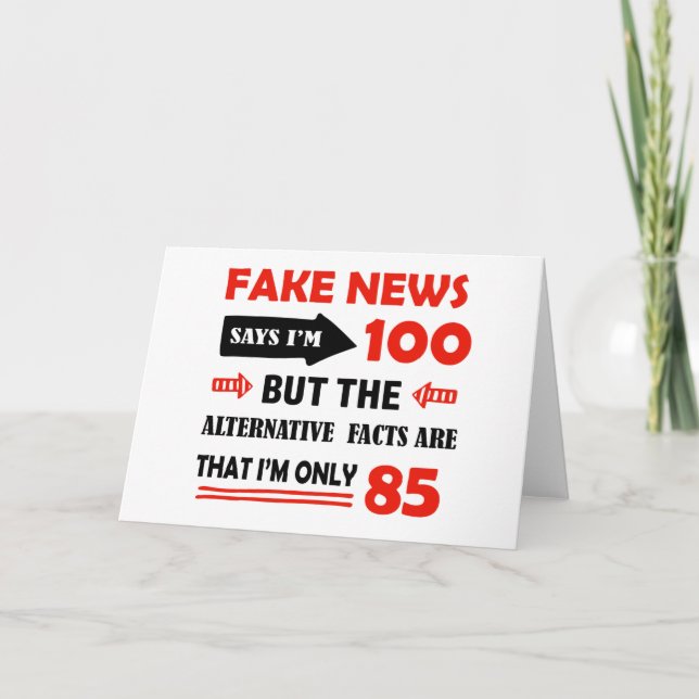 Carte 100th cadeaux d'anniversaire an (Devant)