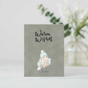 Carte (10,8 x 14,2 cm) - Warm Wishes