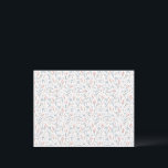 Carte (10,8 x 14,2 cm) - Winter Pattern<br><div class="desc">Carte (10, 8 x 14, 2 cm) - Winter Pattern</div>