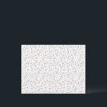 Carte (10,8 x 14,2 cm) - Winter Pattern<br><div class="desc">Carte (10, 8 x 14, 2 cm) - Winter Pattern</div>