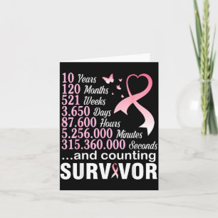 Carte 10 ans 120 mois & survivant du combat
