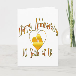 Carte 10e anniversaire