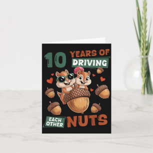 Carte 10e anniversaire de mariage 10 Couple
