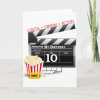 10e anniversaire Hollywood Movie Party