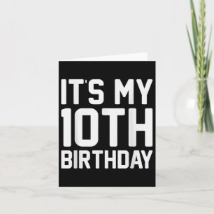 Carte 10e anniversaire Soccer Player Boy Party Fête