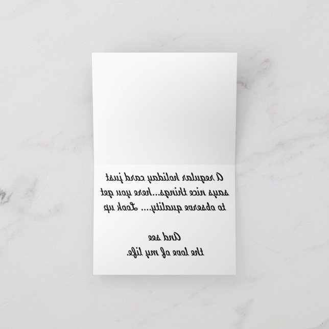 Carte 111 Mirror - Vous obtenez d'observer la qual (Intérieur)