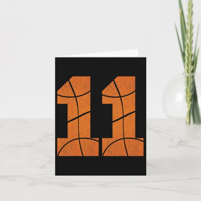 Carte 11e anniversaire Bysketbyll Boys Kids (Devant)