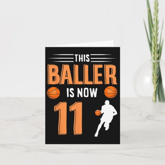 Carte 11e anniversaire Bysketbyll - Ce Byller est mainte (Devant)
