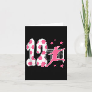 Carte 12 ans Anniversaire Football Amour 12e Football Eu