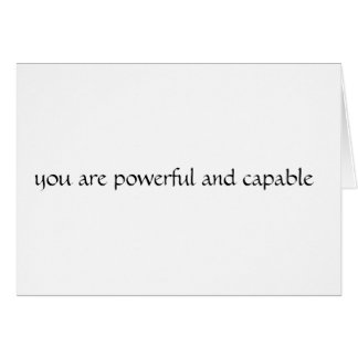 Carte 12 d'affirmation