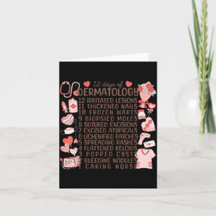 Carte 12 Jours de Saint-Valentin de Dermatologie Dermato