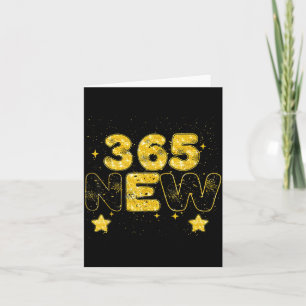 Carte 12 nouveaux chapitres 365 nouvelles chances Bonne