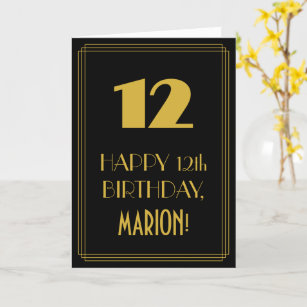 Cartes 12 Ans D Anniversaire Zazzle Fr