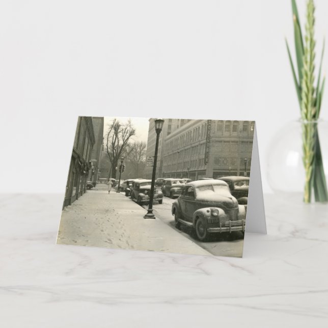 Carte 12th & K Streets, Sacramento, CA, 1942 Card (Devant)