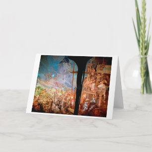 Carte #14 Défense de Sziget contre les Turcs, Mucha