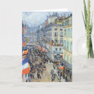 Carte 14 juillet, rue Daunou par Childe Hassam