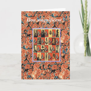 Carte 14 messieurs phénoménaux qui ont laissé leur