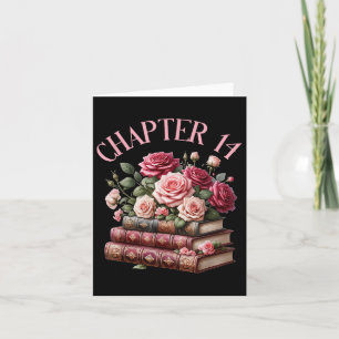 Carte 14e anniversaire Chapitre 14 Anniversaire Chemise