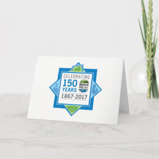Carte 150e anniversaire de Redwood City