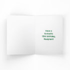 15e anniversaire : Arc en ciel amusant #, Nom pers