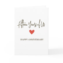 15e Anniversaire – Quinze Ans de Nous