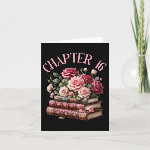 Carte 16e anniversaire Chapitre 16 Anniversaire Chemise