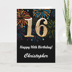 16 Ans Cartes D Anniversaire Zazzle