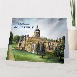 Carte 16e anniversaire Wives Castle Howard York Painting