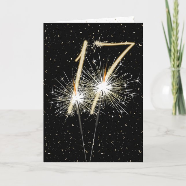 Carte 17e anniversaire du mariage (Devant)