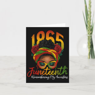 Carte 17ème Jeu : Souvenirs de mes ancêtres Femmes noire