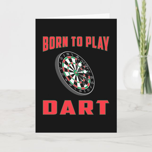 Carte 180 Darts Dart Dartboard Bullseye Arrow Funny Gift (Devant)