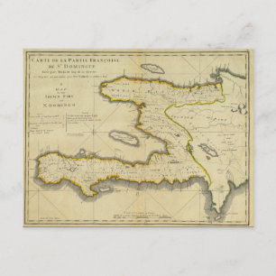 Carte 1814 du Haïti par Mathew Carey