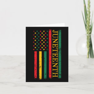 Carte 1865, Drapeau Africain-Américain Liberté 1865 Femm