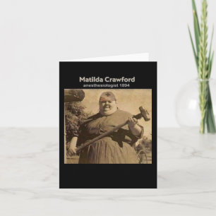 Carte 1894 Anesthésiologie