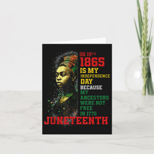 Carte 18 juin 1865 Ma fête d'indépendance Co. panafricai