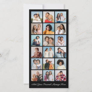 Carte 18 Photo Collage Ajoutez Votre Propre Salutation