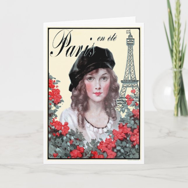 CARTE 1914 ! "PARIS SALUTATION FRANÇAISE FAITE SUR (Devant)