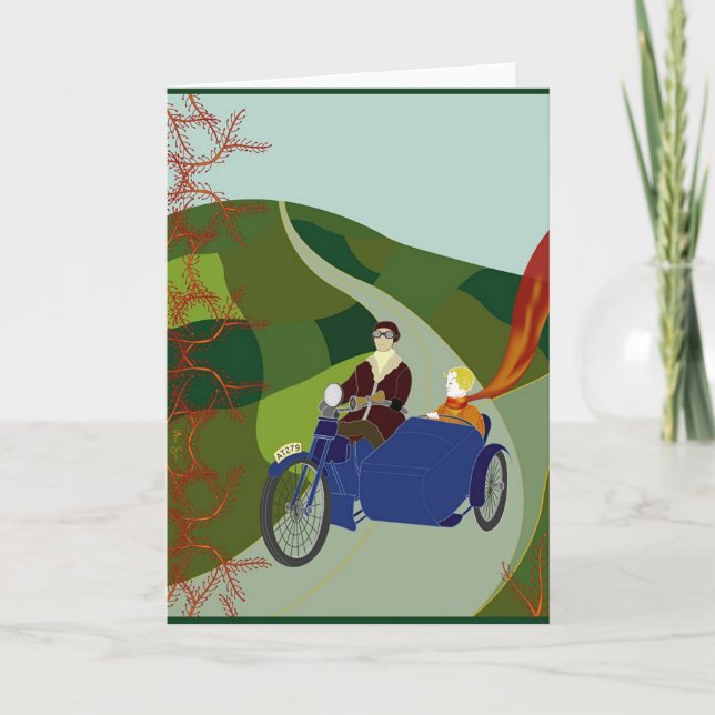 CARTE '1927MOTORCYCLING' (Devant)