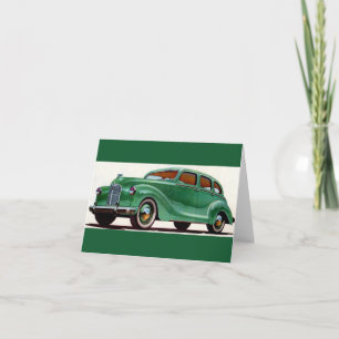 Carte 1948 Austin Devon verte