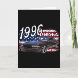 Carte 1996 96 Impala Lowrider Ss 4 juillet Américain