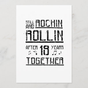 Carte 19ème anniversaire - 19 ans de cadeau de couples