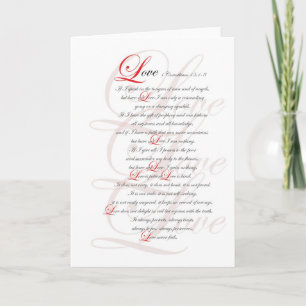 Carte 1 Corinthiens 13