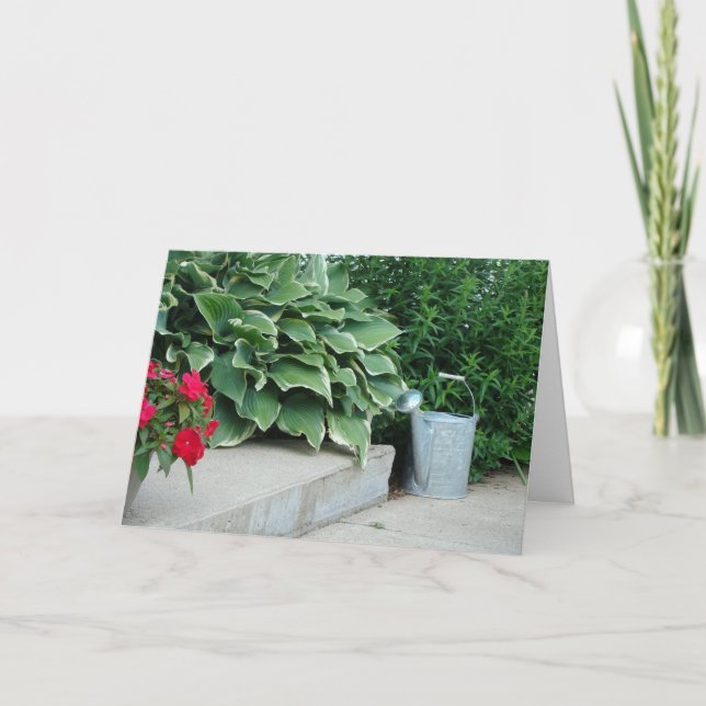 Carte 1 Corinthiens 3:7, Arrosage canne & Plantes (Devant)