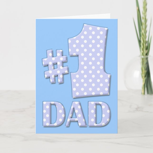 CARTE #1 DAD (Devant)
