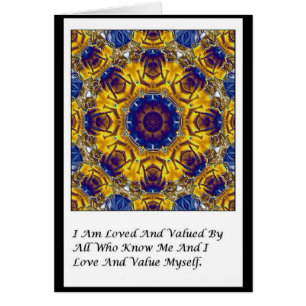 Carte 1 d'affirmation