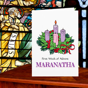 Carte #1 de 4 pour l'Avent (Première semaine : HOP