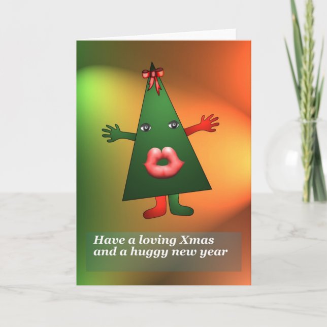 Carte 1 de baiser de Noël par Anjo Lafin (Devant)